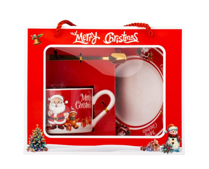 Кружка "Happy Santa", 200 мл * Случайный выбор дизайна