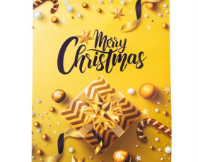 Подарунковий пакет "Christmas", 30*41,5 см * Рандомний вибір дизайну