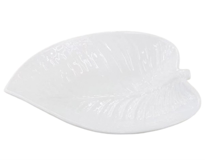 Блюдо LED LEAF DEEP / овал./ 20X15.5X4 см