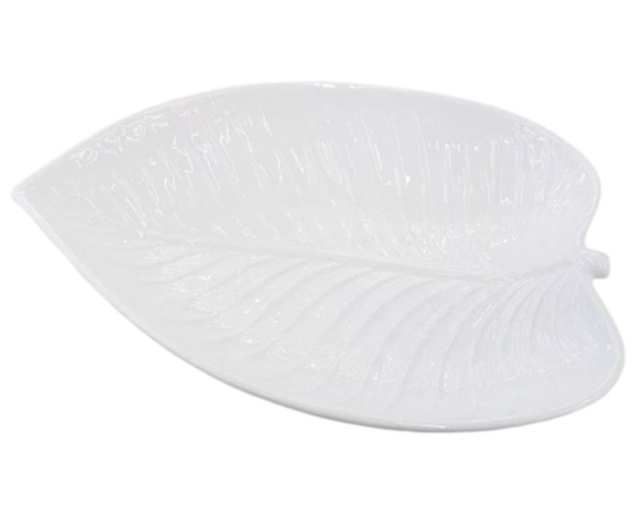 Блюдо LED LEAF DEEP / овал./ 26.5X21X4.5 см