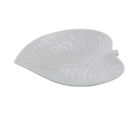 Блюдо LED LEAF DEEP / овал./ 26.5X21X4.5 см