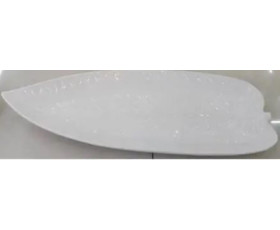 Блюдо LED LEAF FLAT / овал./ 32.5X14.5 см