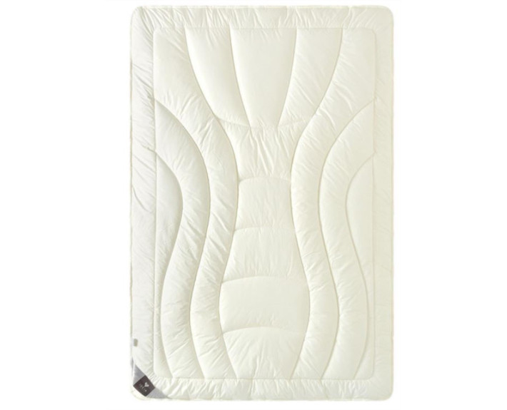 Ковдра Wool Premium IDEIA 140*210 двошарова вовняна зимова,бавовняний чохол щільн,400