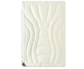 Ковдра Wool Premium IDEIA 155*210 двошарова вовняна зимова,бавовняний чохол щільн,400