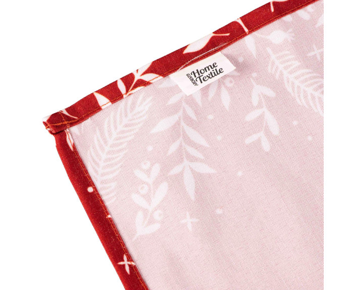 Скатерть Ardesto Happy Holidays 140х180см, 90% полиэстер, 10% хлопок, красный