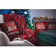 Подушка декор.Ardesto Happy Holidays 45х45см,100% поліестер,клітинка зелено-червона