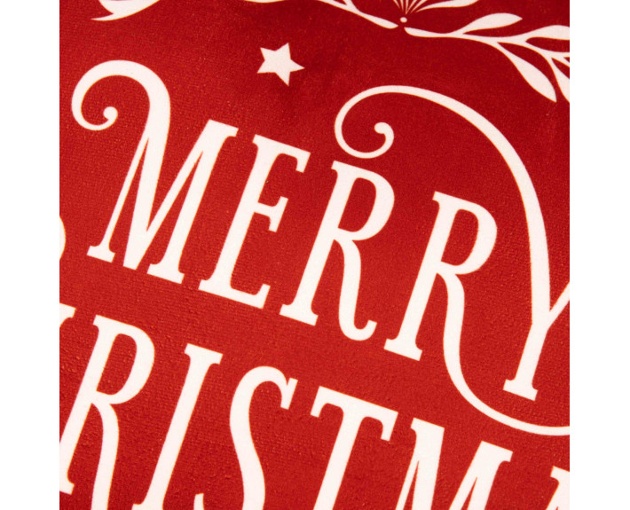 Подушка декор.Ardesto Happy Holidays 45х45см,100% полиэстер,красный