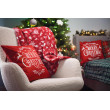 Подушка декор.Ardesto Happy Holidays 45х45см,100% полиэстер,красный
