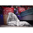 Подушка декор.Ardesto Happy Holidays 45х45см,100% полиэстер,красный