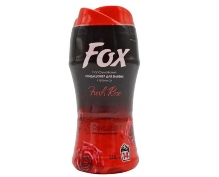 Гранули ополіскувач для прання Fresh Rose 210 гр FOX