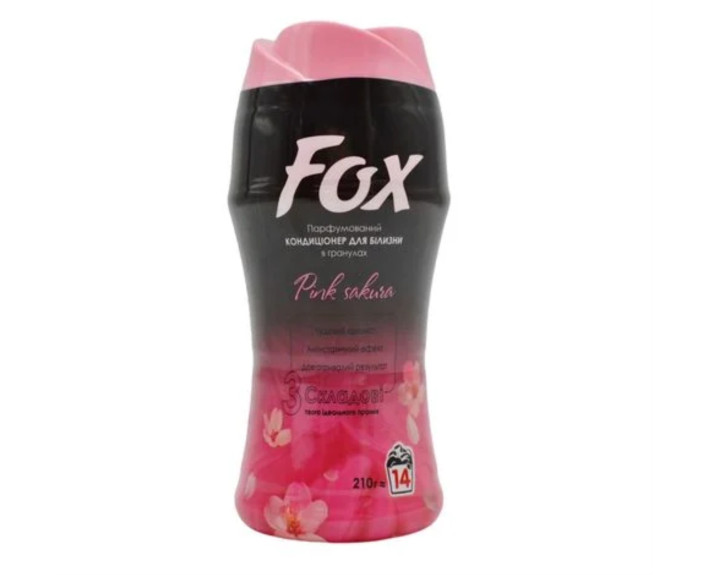 Гранули ополіскувач для прання Pink Sakura 210 гр FOX