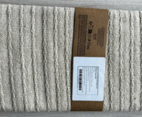 Ранер PLAID 40*150см,беж,бавовна,ТМ Koopman,Нідерланди