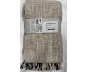 Плед THROW 2ASS CLR 130*170см,бав.,колір в ас-ті,ТМ Koopman,Нідерланди