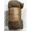 Плед 125X150см. коричневий, фліс FLEECE BLANKET ТМ Koopman,Нідерланди