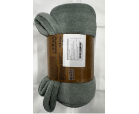 Плед 125X150см.зелений, фліс FLEECE BLANKET ТМ Koopman,Нідерланди