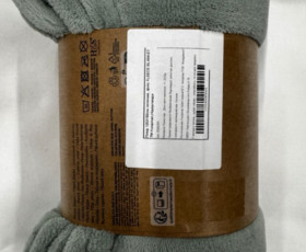 Плед 125X150см. зеленый, флис FLEECE BLANKET ТМ Koopman, Нидерланды