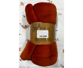 Плед 125X150см.табак, фліс FLEECE BLANKET ТМ Koopman,Нідерланди