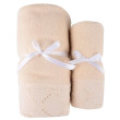 Набір  рушників 35*75+70*140см бавовна 100% Bow Cream SOHO