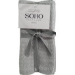 Набір рушників 40*40см бавовна 100% Silver 4 шт. SOHO