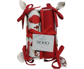 Набір рушників  40*60см бавовна 100% Birds 2шт. SOHO