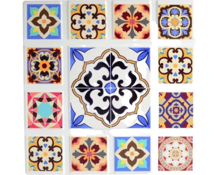 Доска для нарезки / подставка под горячее / квадратная 16х16 см LIMITED EDITION KITCHEN TILE