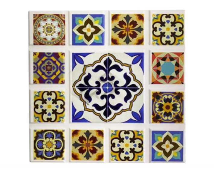 Доска для нарезки / подставка под горячее / квадратная 16х16 см LIMITED EDITION KITCHEN TILE