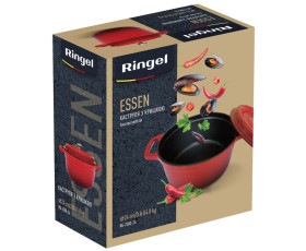Каструля 24 см (3.8 л) з кришкою RINGEL Essen