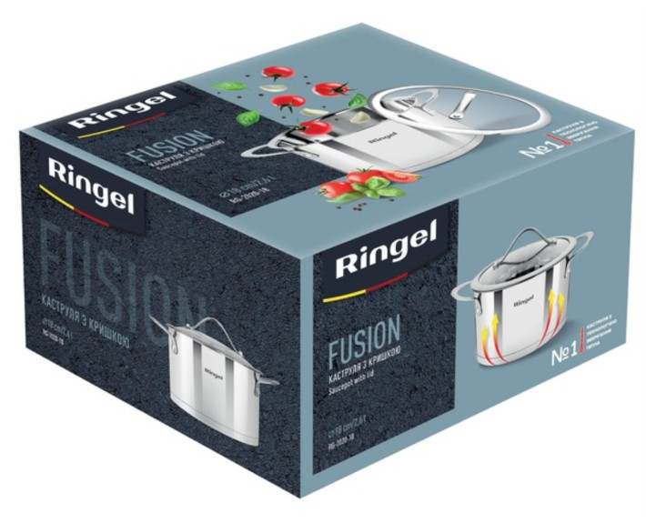 Кастрюля RINGEL FUSION 18 см 2.6л