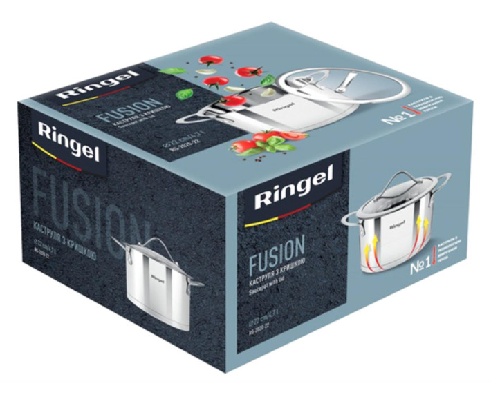 Каструля 22 см 4.7л RINGEL FUSION