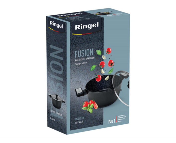 Каструля 20 см з кришкою RINGEL Fusion