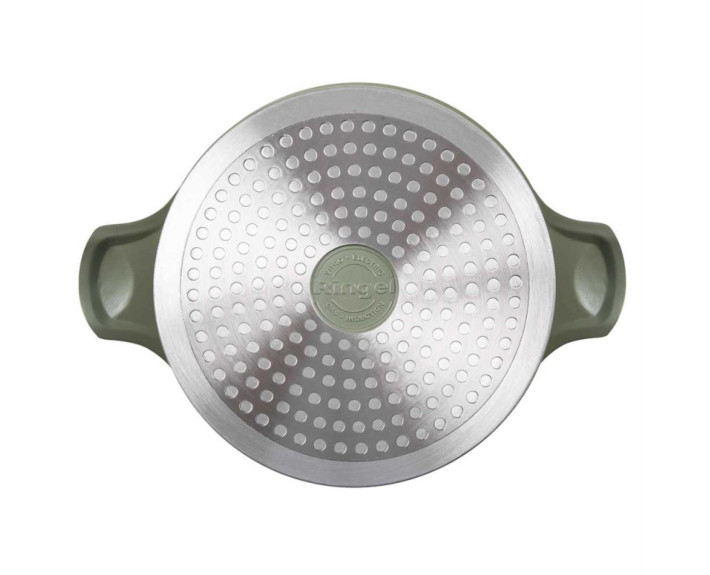 Каструля 24x12 см (4.2л) з кришкою RINGEL Zitrone Olive