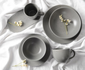 Блюдо LIMITED EDITION SANDY GREY 25 см /овальне