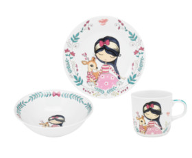 Набір посуду дит. LIMITED EDITION FAIRY /3 пр. короб