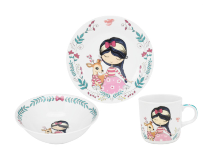 Набір посуду дит. LIMITED EDITION FAIRY /3 пр. короб
