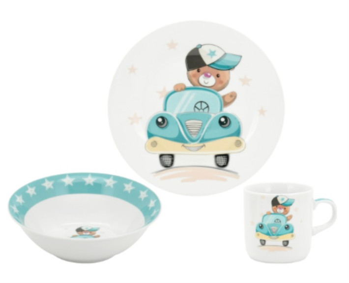 Набір посуду дит. LIMITED EDITION LITTLE DRIVER /3 пр. короб