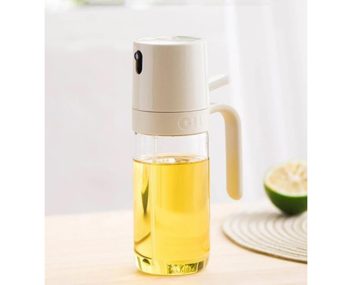 Пляшка д/олії VIVA OIL SPRAY WH / 250 мл з розпилювачем в ас-ті