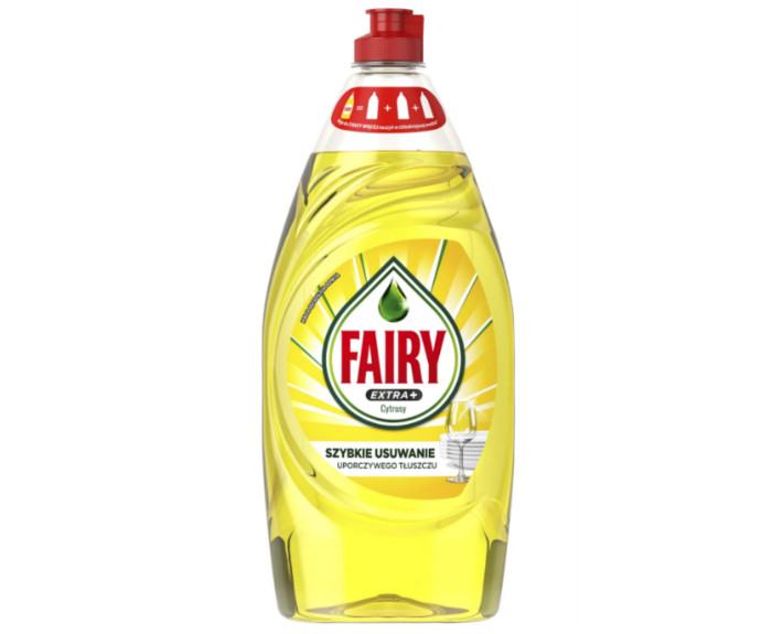 Средство для мытья посуды Extra+ Цитрус 650мл FAIRY