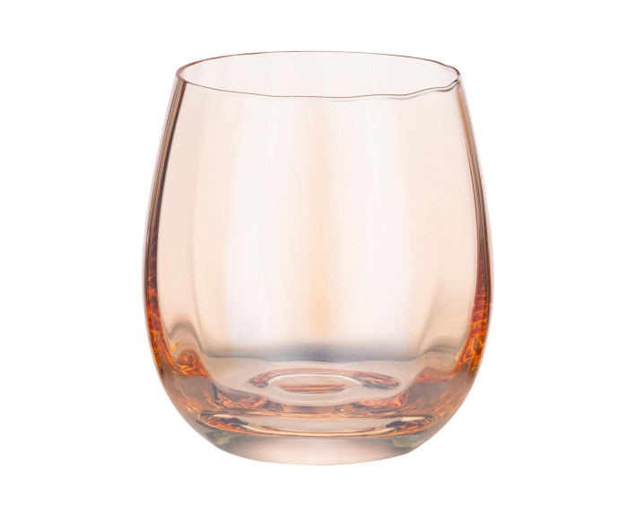 Набір склянок низьких Ardesto Black Mars Amber 480мл, 2шт, скло, золотистий