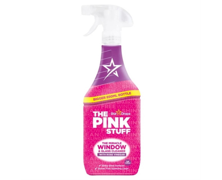 Спрей засіб для миття вікон рожевий 750мл PINK