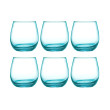 Склянка LUMINARC MAINE SKY BLUE /НАБІР/ 6X320 мл низьк.