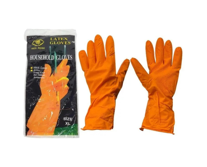 Рукавичка гум. XL  №В-085 40гр.АСОРТІ
