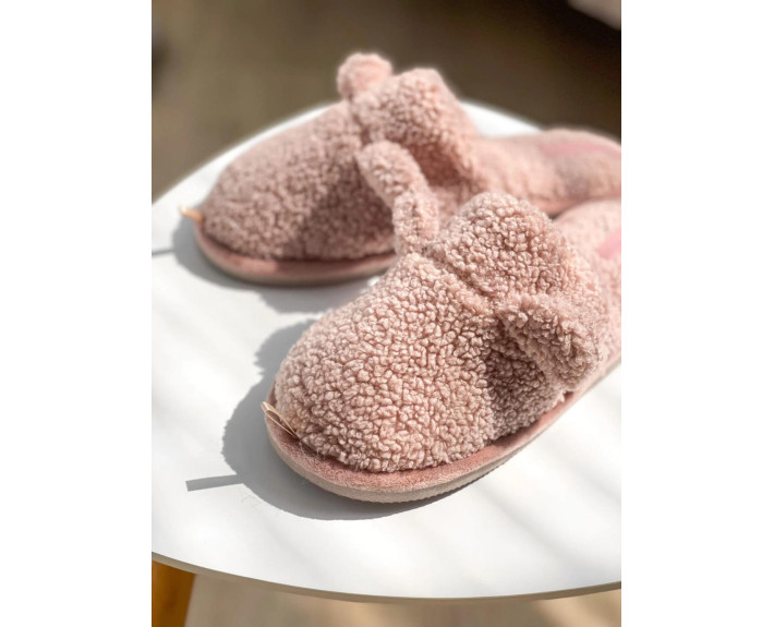 Домашние тапочки женские HS из меха TEDDI в ассортименте. размер 30/41р