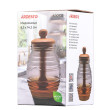 Медовниця Ardesto Midori 500мл, 8.3х14.2см, бамбук, скло