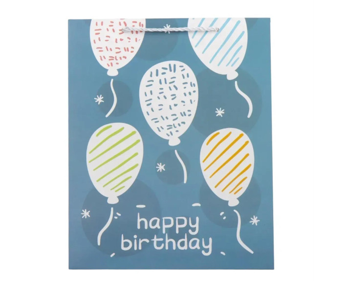 Подарунковий пакет "Birthday", 26*32 см * Рандомний вибір дизайну
