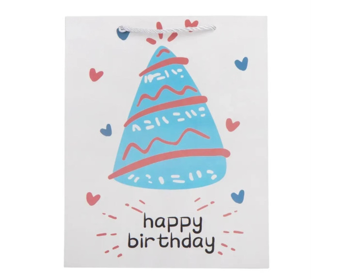 Подарунковий пакет "Birthday", 26*32 см * Рандомний вибір дизайну