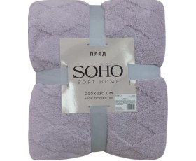Плед 200*230 см Romb Gray SOHO