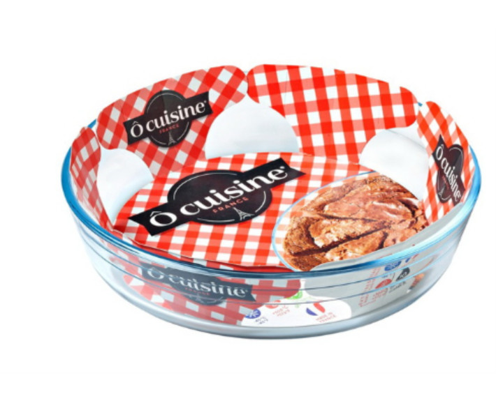 Форма O. CUSINE скляна кругла д/пирога 26см (2.1л)