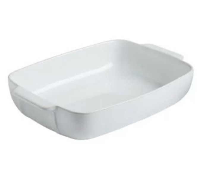 Форма для запекания PYREX SIGNATURE 30x22 см прямоугольная/керамическая/белая.