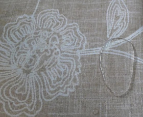 Скатертина 140*180см Bouquet Cream SOHO