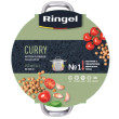 Каструля нерж 22 см (6.6 л) з кришкою RINGEL Curry